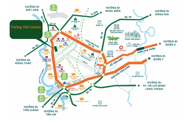 Long An: Thêm 1 dự án Khu dân cư đáng sống rộng 2.5ha - 3