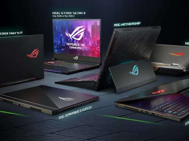 Asus trình làng loạt laptop gaming cực mạnh, giá cao nhất 120 triệu đồng