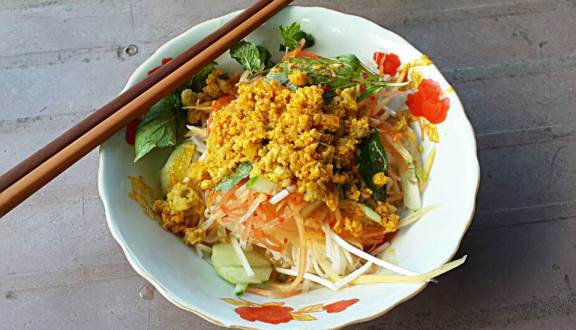 Bún gỏi dà, bún kèn nghe lạ tai nhưng 