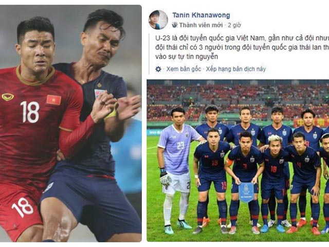 Fan Thái không phục: Tố ”đội tuyển Việt Nam” bắt nạt U23 Thái Lan