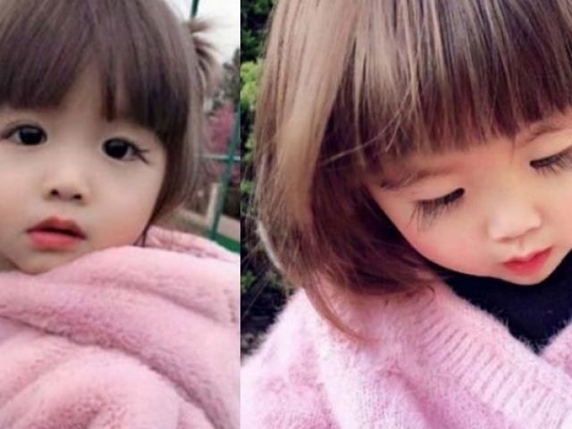 Bạn trẻ - Cuộc sống - Cô bé có đôi mi dài 3cm cong vút khiến dân mạng phát sốt