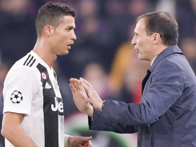 Ronaldo bất ngờ lâm nguy: HLV Juventus báo tin dữ, lo số phận ở cúp C1