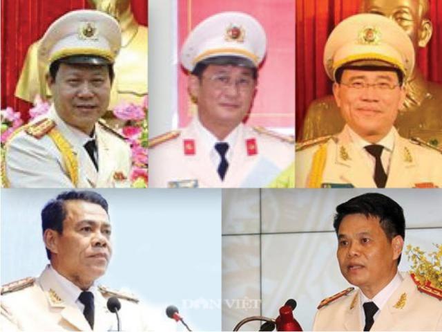 Infographic: Chân dung 5 Giám đốc Công an tỉnh vừa được bổ nhiệm