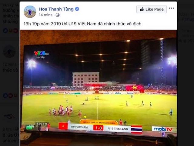 Dân mạng lại ”phát sốt” khi U19 Việt Nam ”xử đẹp” U19 Thái Lan