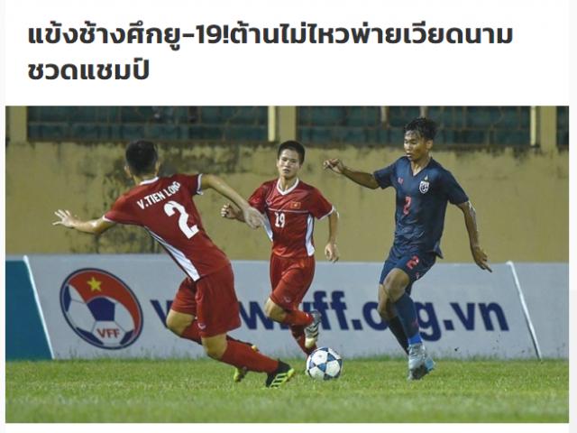 Bóng đá Thái Lan liên tục thua Việt Nam: Báo Thái chỉ ra nguyên nhân