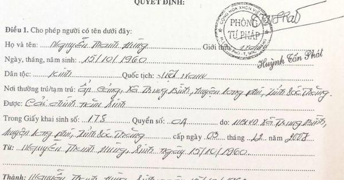 Tin tức trong ngày - Sóc Trăng lên tiếng việc bí thư huyện điều chỉnh năm sinh giảm 4 tuổi