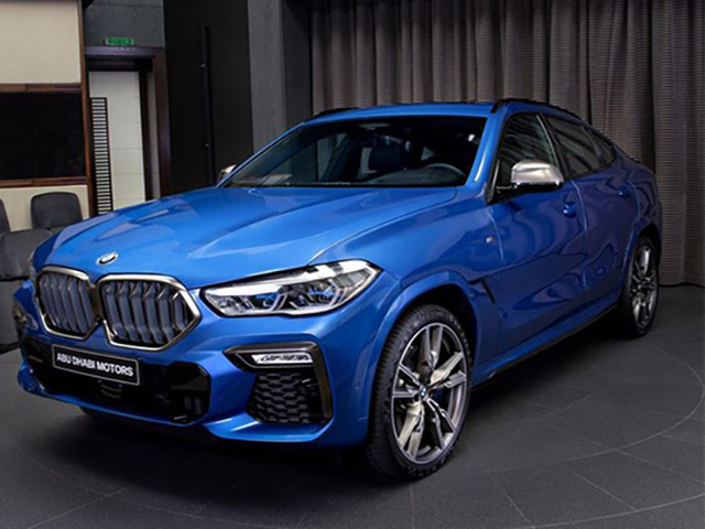 Tin tức ô tô - Cận cảnh BMW X6 M50i màu xanh Riverside Blue, giá từ 1,98 tỷ đồng