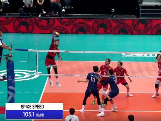 Thể thao - Đỉnh cao bóng chuyền thế giới: Đập bóng trên 100km/h "cháy tóc" đối thủ