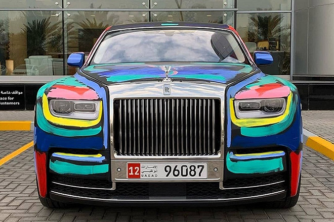 Rolls-Royce Phantom thế hệ thứ 8 độc đáo với lớp sơn nghệ thuật - 3