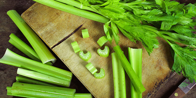 Cần tây hỗ trợ điều trị tăng huyết áp an toàn, hiệu quả