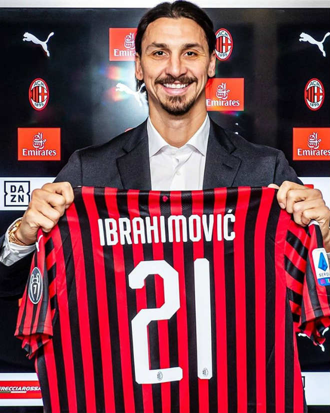 Tin HOT bóng đá sáng 3/1: Ibrahimovic đi máy bay riêng đến Milan nhận số áo lạ - 1