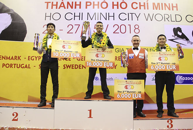 Bi-a Việt Nam chờ đợi chức vô địch thế giới thứ 2 trong năm 2020 sau thành công của Trần Quyết Chiến