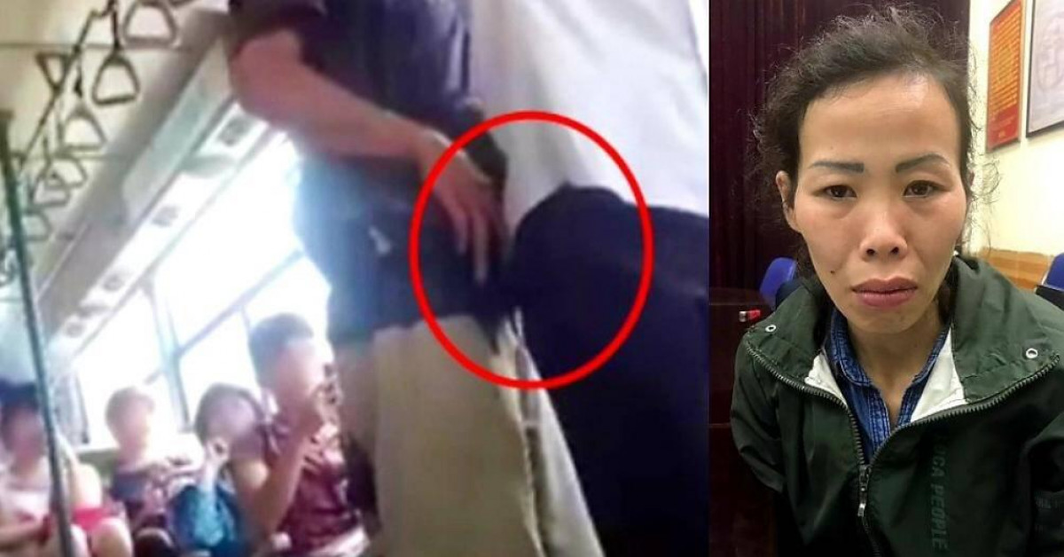 Pháp luật - Bắt tận tay một phụ nữ trộm ví tiền của khách đi xe buýt