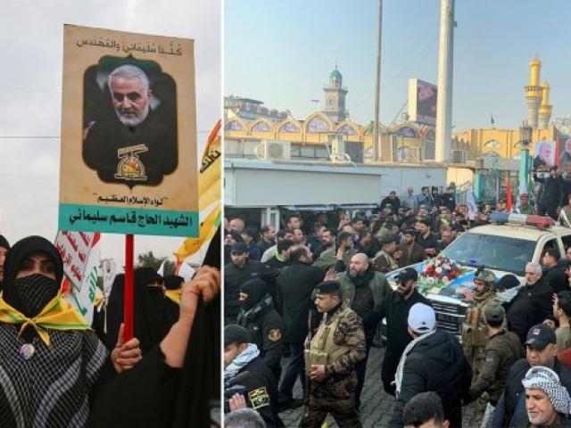 Hàng nghìn người ủng hộ đưa tang tướng Soleimani, thề tiêu diệt nước Mỹ