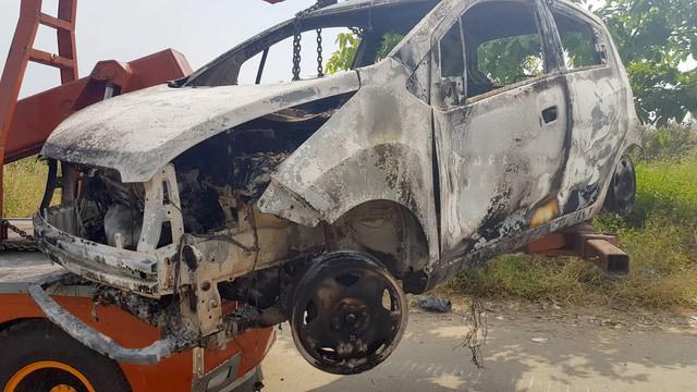 Chiếc xe bị phi tang ở quận 2