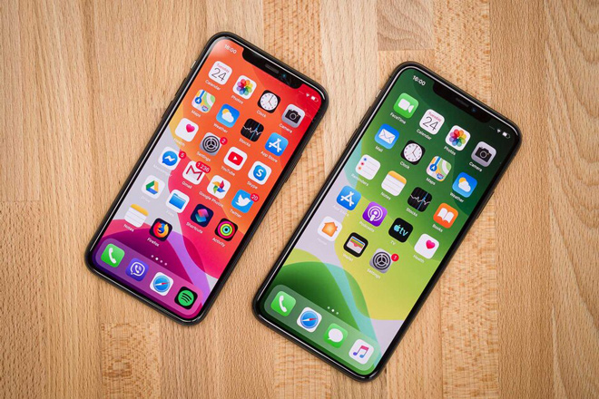 iPhone 11 Pro và iPhone 11.