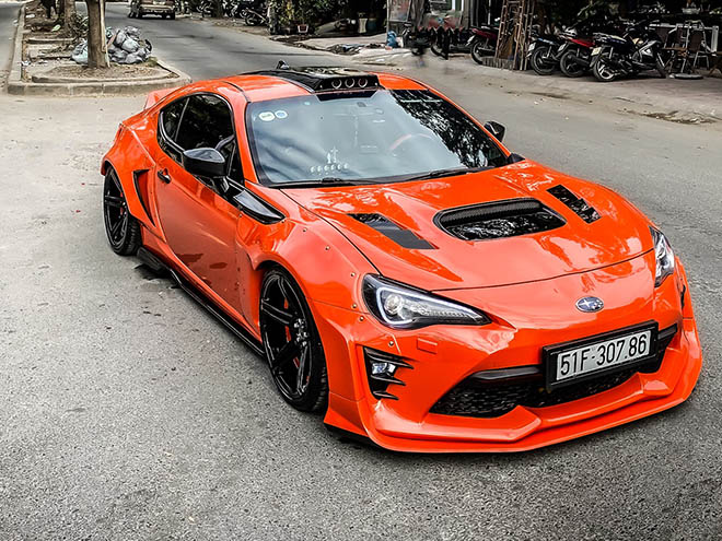 Cận cảnh “hàng độc” Subaru BRZ lên widebody tại TP.HCM - 3