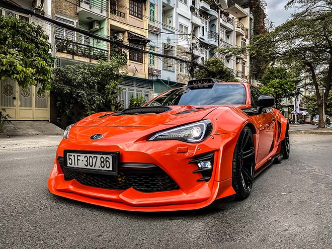 Cận cảnh “hàng độc” Subaru BRZ lên widebody tại TP.HCM - 2