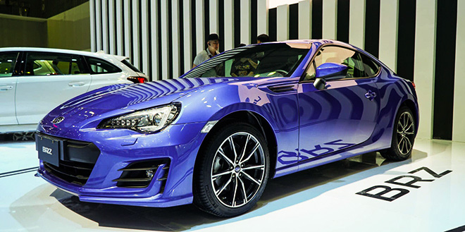 Chiếc Subaru BRZ 2019 được trưng bày tại triển lãm VMS 2019 vừa qua.