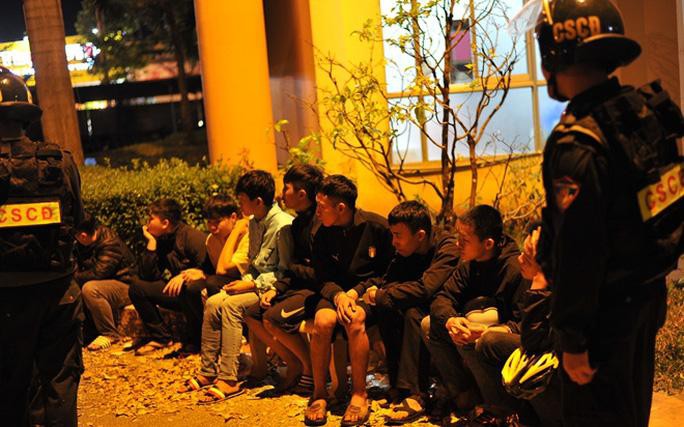 Các đối tượng bị bắt chủ yếu là học sinh THPT.