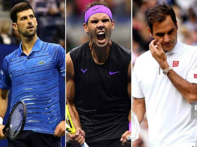 Djokovic, Nadal và Federer