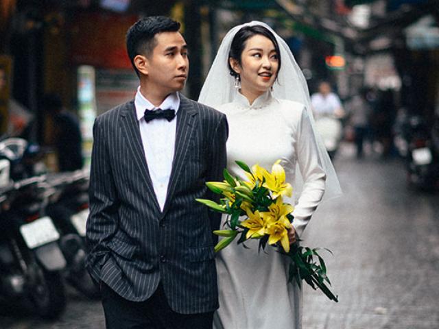 Bạn trẻ - Cuộc sống - Hot girl đẹp nhất đời đầu tung ảnh cưới "đốn tim" dân mạng