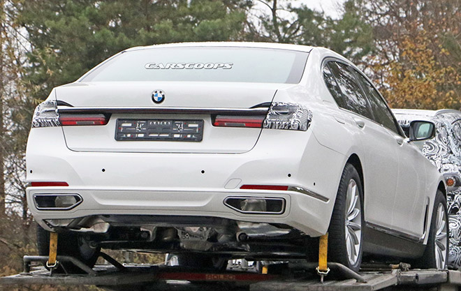 Lộ ảnh BMW 7-Series thế hệ mới trên đường vận chuyển chạy thử nghiệm - 3