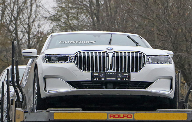 Lộ ảnh BMW 7-Series thế hệ mới trên đường vận chuyển chạy thử nghiệm - 1