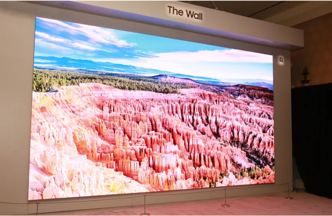 Samsung gây "choáng" với TV The Wall 8K cỡ khủng - 292 inch - 1