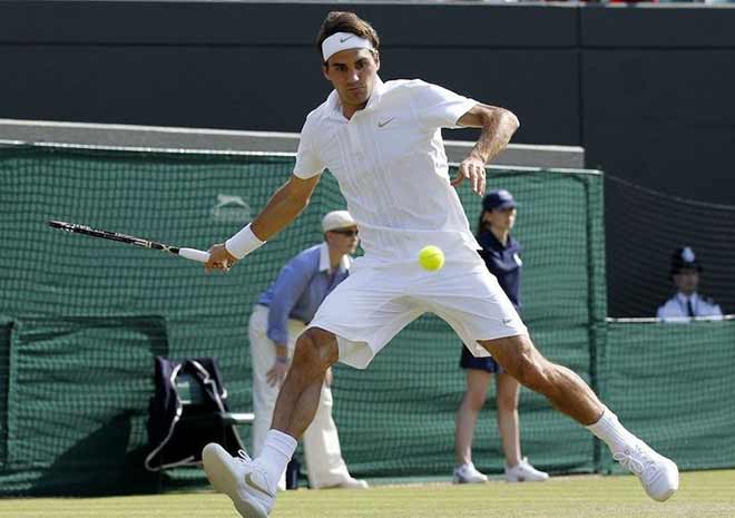 Roger Federer đã vô địch Wimbledon 8 lần
