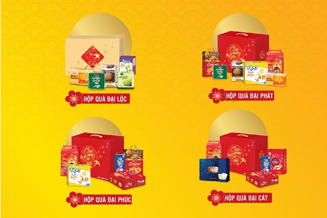 Bộ hộp quà Tết 2020 của Hữu Nghị được ưa chuộng bởi sản phẩm chất lượng, giá thành hợp lý