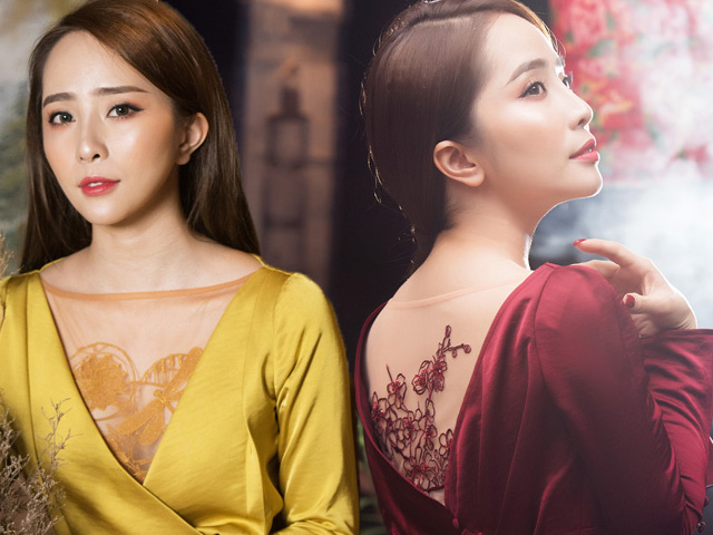 Phim - Quỳnh Nga táo bạo với áo dài "úp mở" vòng 1, đón Tết nhiều xáo trộn sau ly hôn