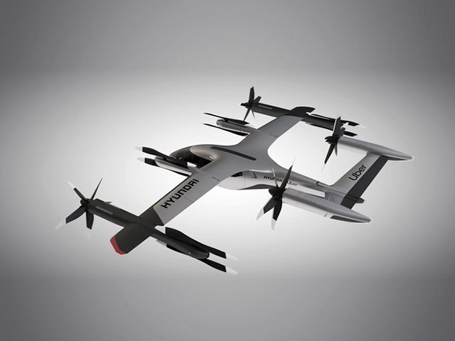 Tin tức ô tô - Hyundai và Uber hợp tác để phát triển mảng taxi bay chạy bằng điện