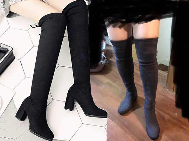 Thời trang - Chọn bốt đùi không hợp dễ biến mình thành "khúc giò"