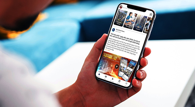 Mọi thông tin về các dự án của Sunshine Group sẽ được minh bạch hóa tối đa trên Sunshine App.