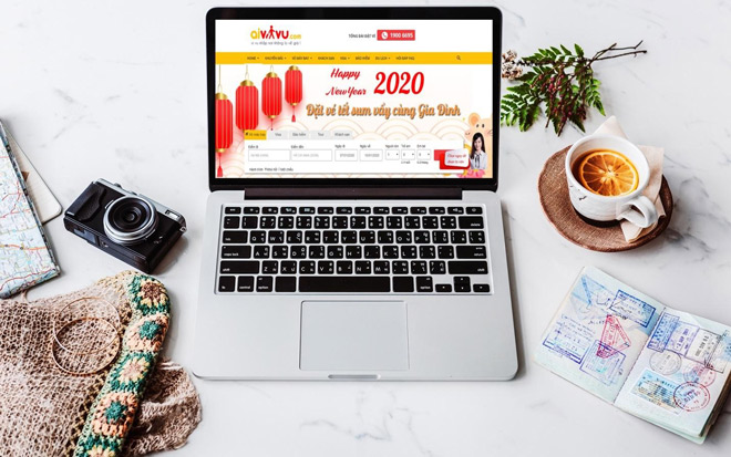 Săn vé rẻ qua website Aivviu