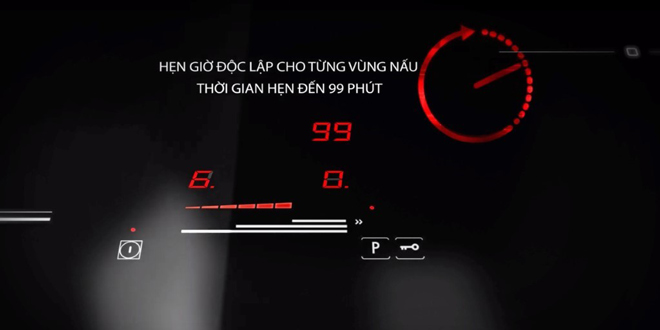 Phím trượt slide 9 mức công suất