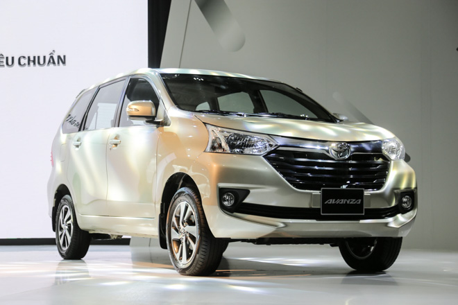 Mẫu xe Toyota Avanza đang có mặt trên thị trường.