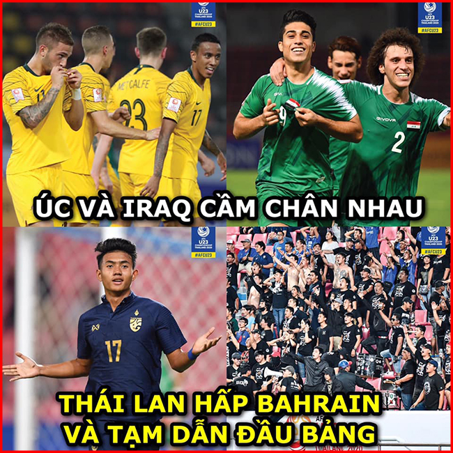 Thái Lan có trận đầu ra quân rực rỡ ở U23 châu Á.