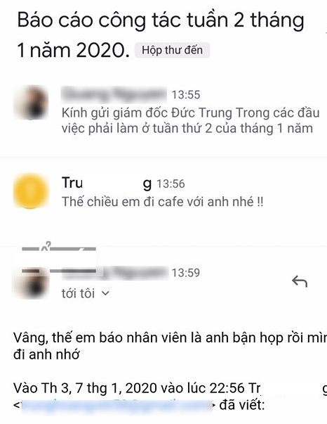 Vợ giám đốc sốc khi phát hiện email "cà phê" giữa chồng và thư ký - 2