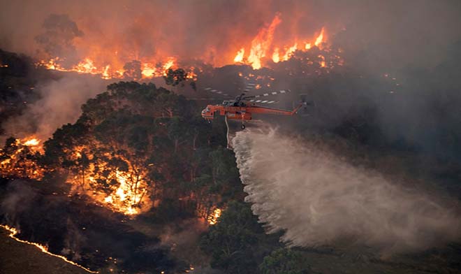 Cháy rừng diễn ra ở Australia