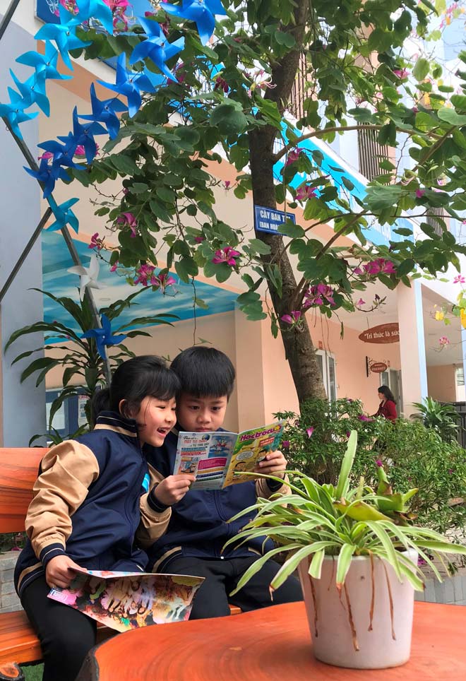 Cây xanh - “lá chắn” chở che cho những mầm xanh tương lai