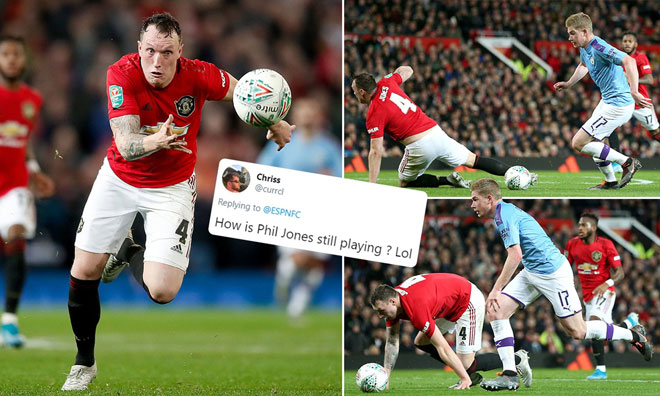 Siêu trung vệ 100kg chấn thương: Solskjaer méo mặt với "thánh" Phil Jones - 1