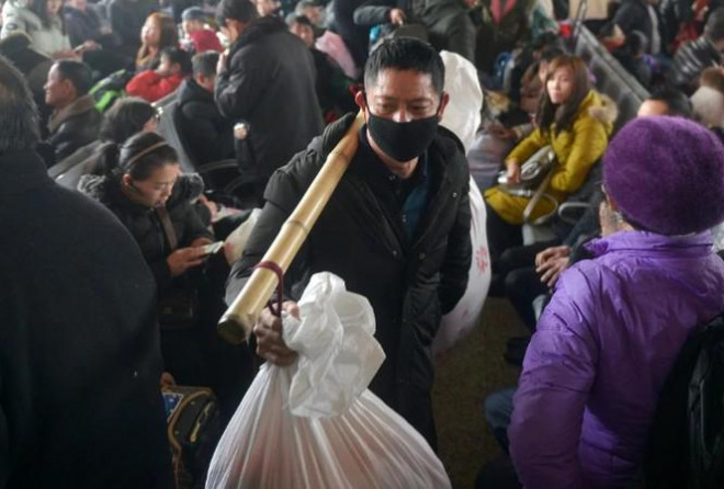 Tết âm lịch là dịp người dân Trung Quốc tạo nên đợt di chuyển lớn nhất thế giới. (Ảnh: Reuters)