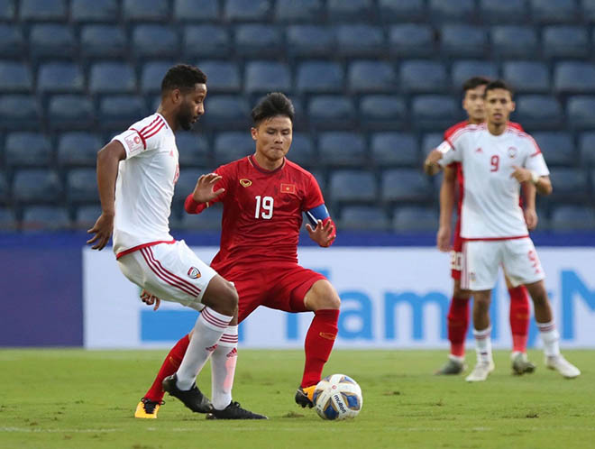 U23 Việt Nam đã tạo được khá nhiều cơ hội về phía khung thành U23 UAE