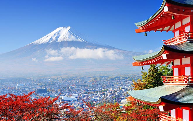 Núi Phú Sĩ nổi tiếng -Nhật Bản - điểm đến lý tưởng cho những chuyến du xuân đầu năm