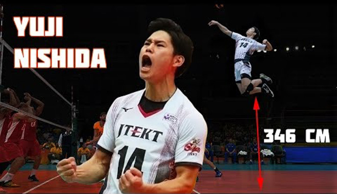 Yuji Nishida "thần đồng" bóng chuyền Nhật Bản