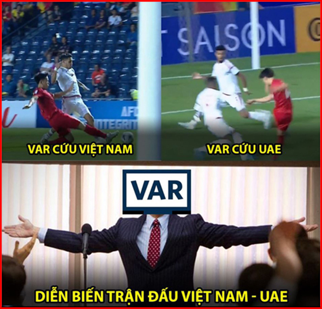 VAR hóa người hùng khiến U23 Việt Nam chia điểm U23 UAE.