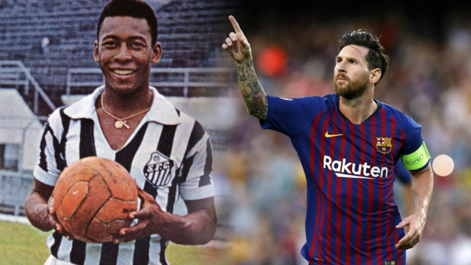 Messi hướng đến kỷ lục của Pele