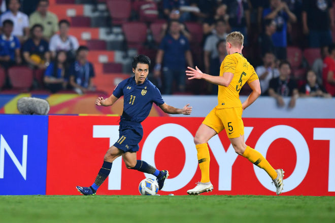 Video highlight trận U23 Thái Lan - U23 Australia: Mở điểm ngỡ ngàng, đánh mất lợi thế (H1) - 1